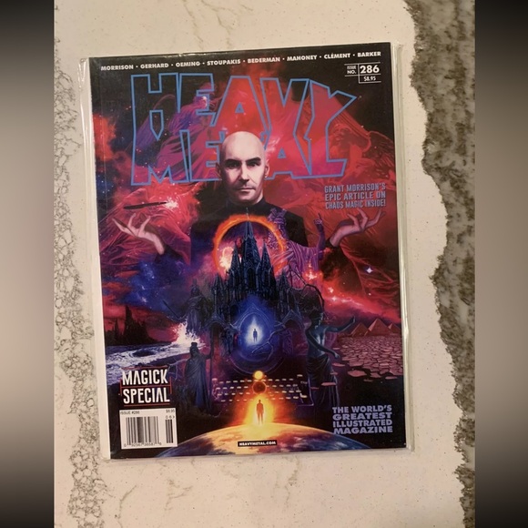 Vintage HEAVY METAL MAGAZINE  1983- 2018 LOT of 5 ILLUSTRATED FANTASY Collection - Picture 9 of 15